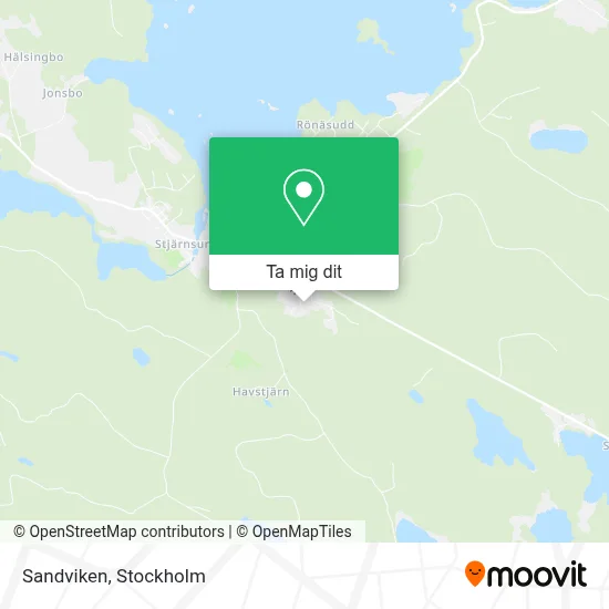 Sandviken karta