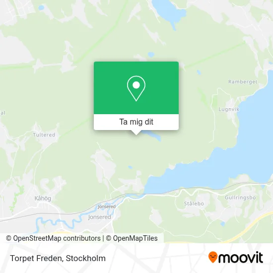Torpet Freden karta