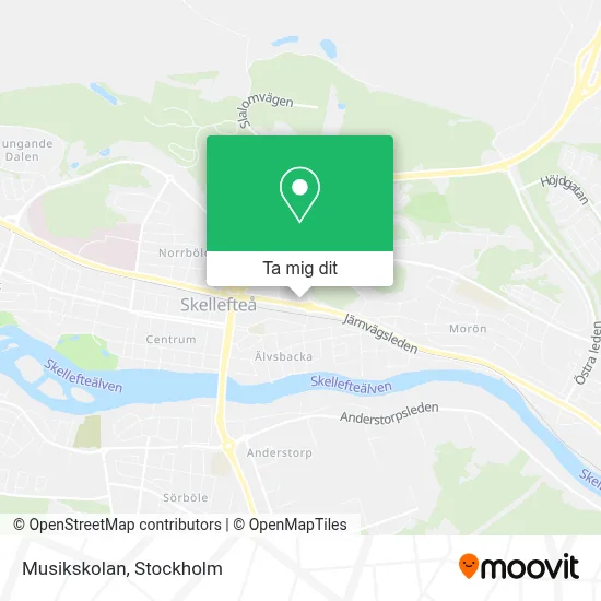 Musikskolan karta