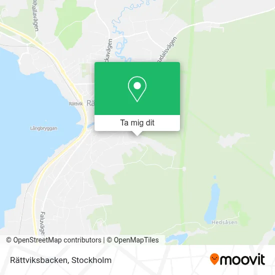 Rättviksbacken karta