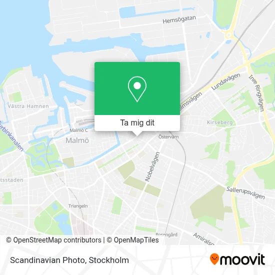 Scandinavian Photo karta