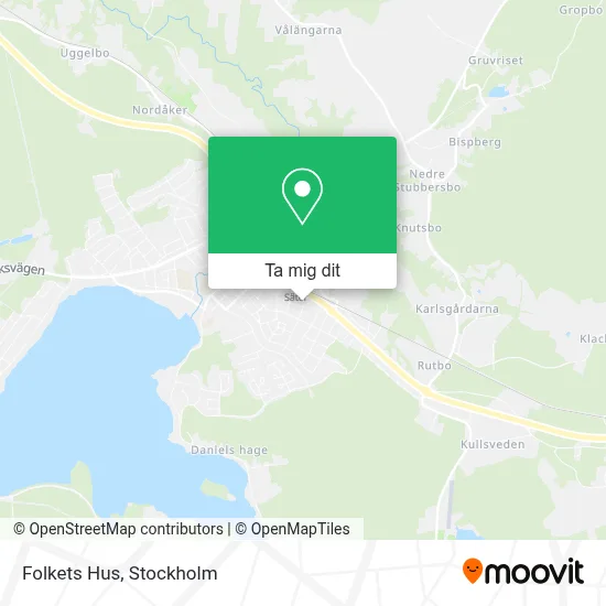 Folkets Hus karta
