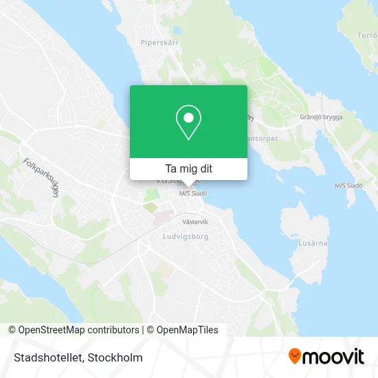 Stadshotellet karta
