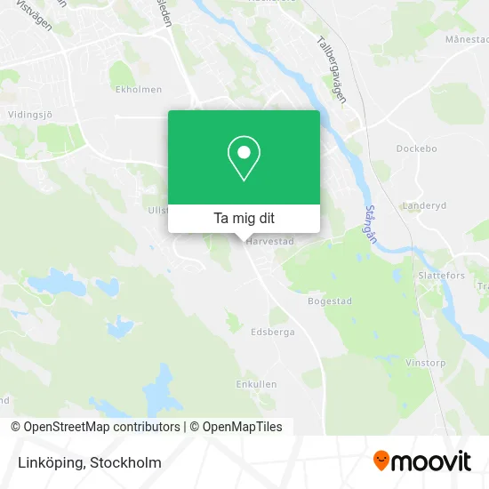 Linköping karta