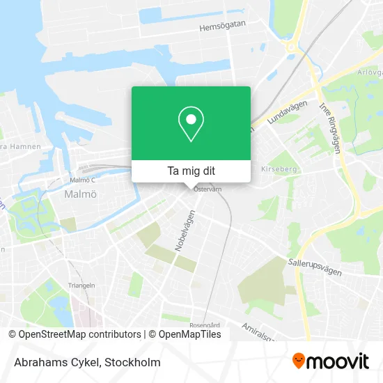 Abrahams Cykel karta