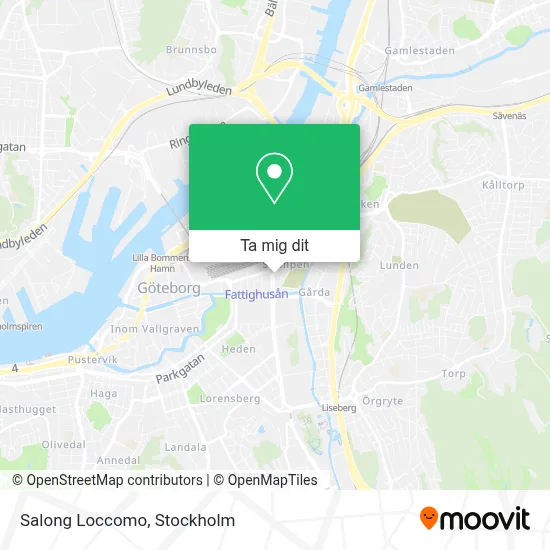 Salong Loccomo karta