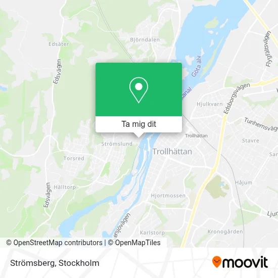 Strömsberg karta