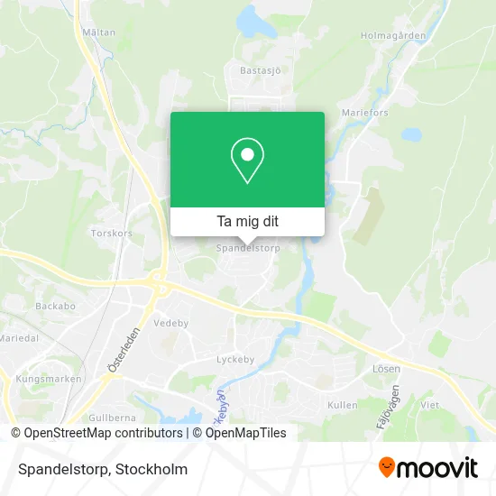 Spandelstorp karta