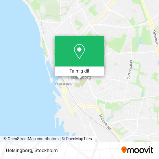 Helsingborg karta