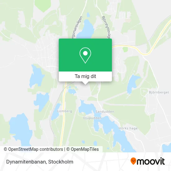 Dynamitenbanan karta
