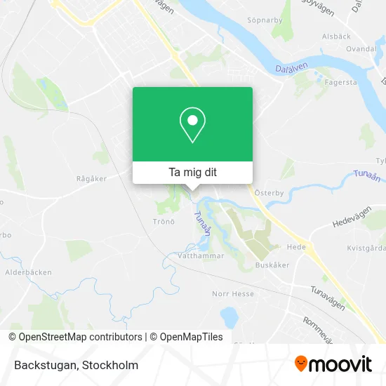 Backstugan karta
