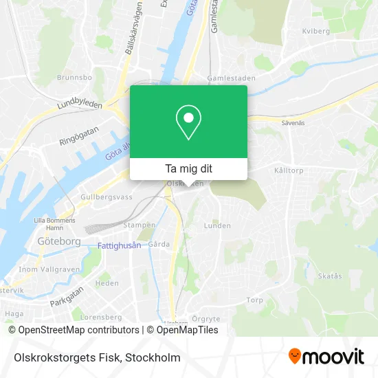 Olskrokstorgets Fisk karta