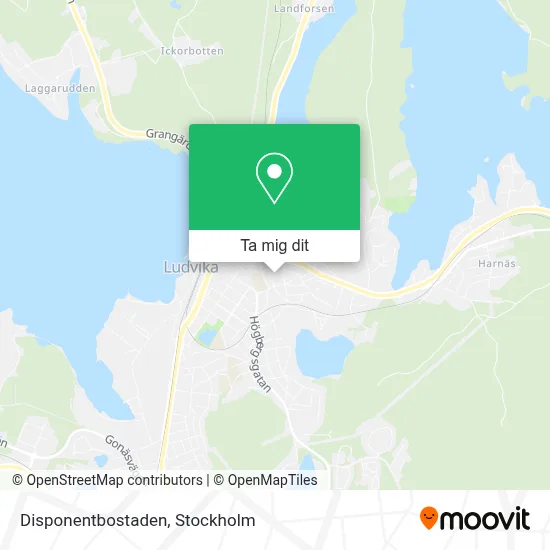 Disponentbostaden karta