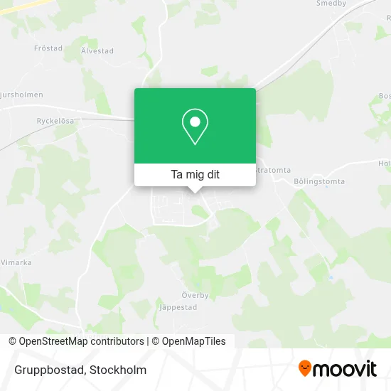 Gruppbostad karta