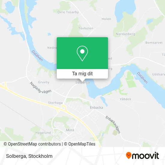 Solberga karta