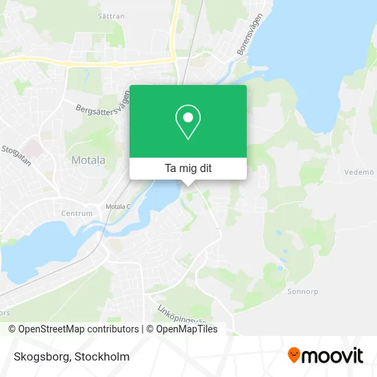 Skogsborg karta