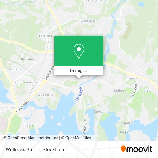 Wellness Studio karta