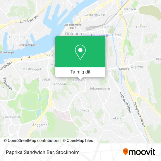 Paprika Sandwich Bar karta