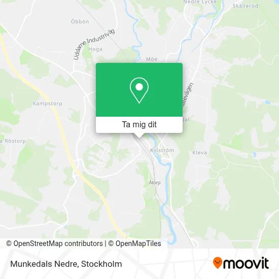 Munkedals Nedre karta