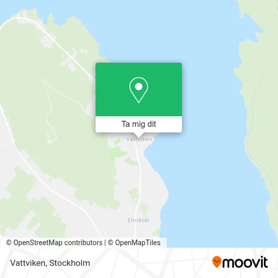 Vattviken karta