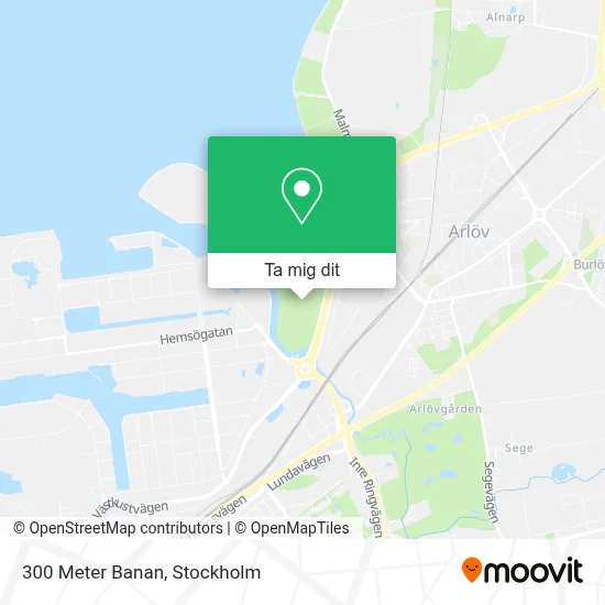 300 Meter Banan karta