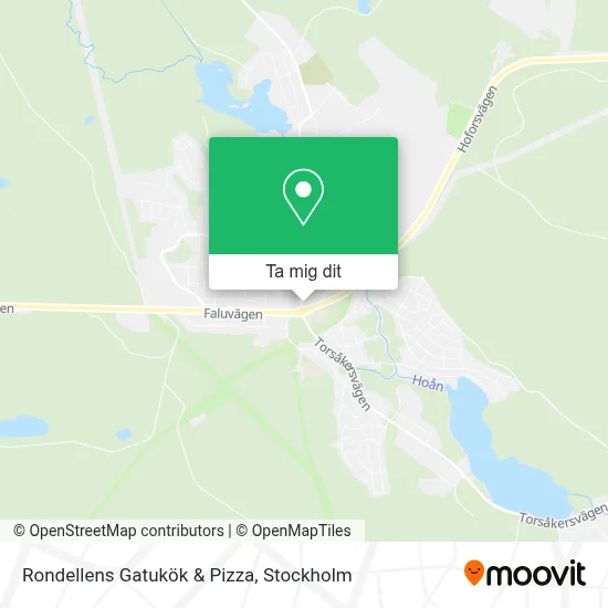 Rondellens Gatukök & Pizza karta