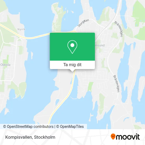Kompisvallen karta