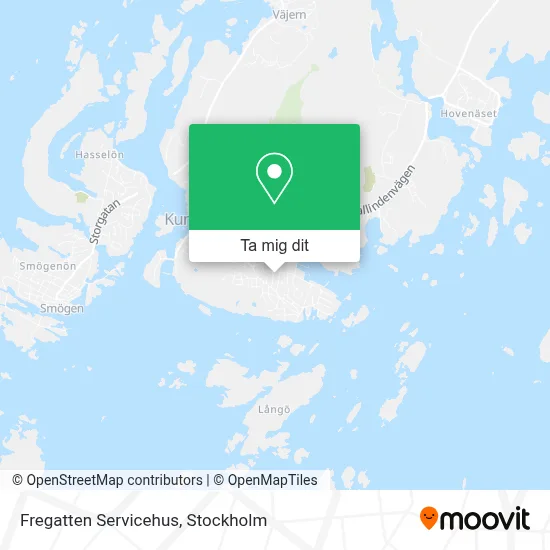 Fregatten Servicehus karta