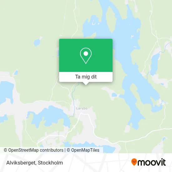 Alviksberget karta