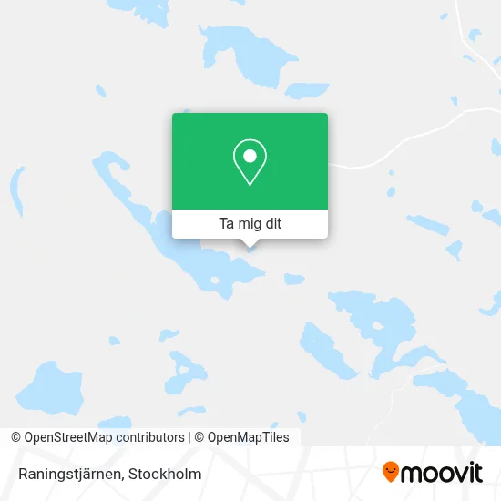 Raningstjärnen karta