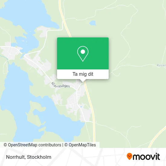 Norrhult karta