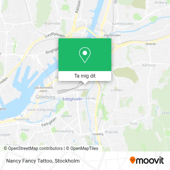 Nancy Fancy Tattoo karta