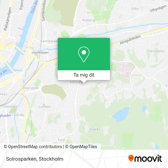 Solrosparken karta