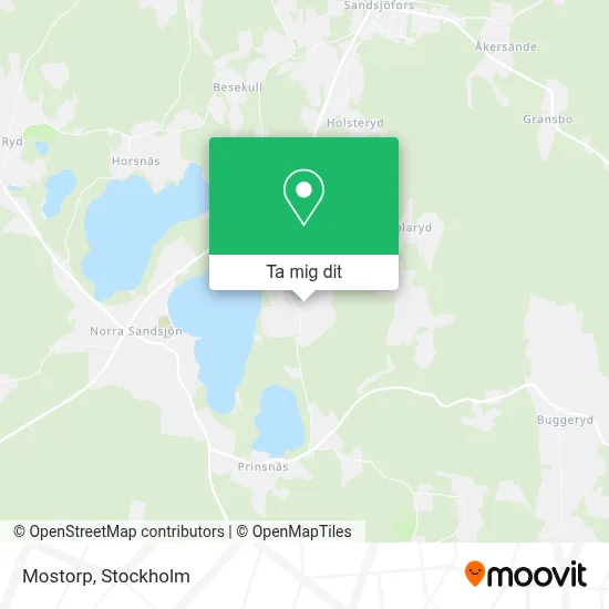 Mostorp karta