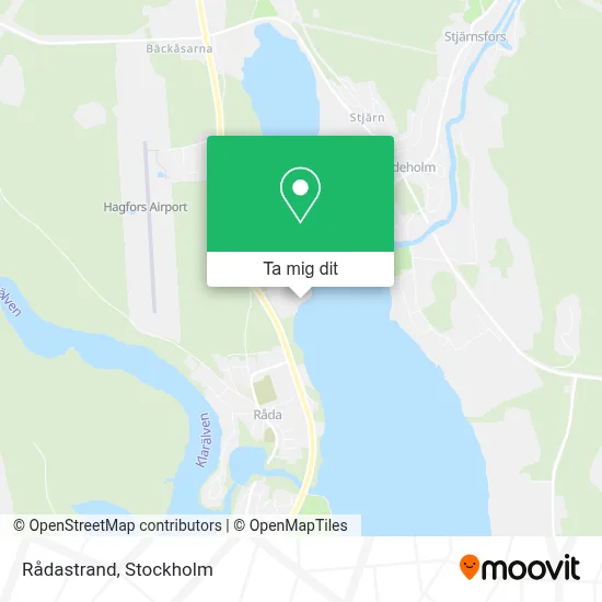 Rådastrand karta