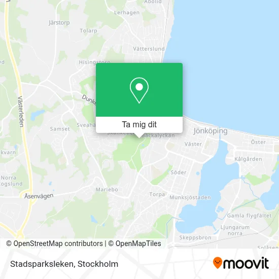 Stadsparksleken karta