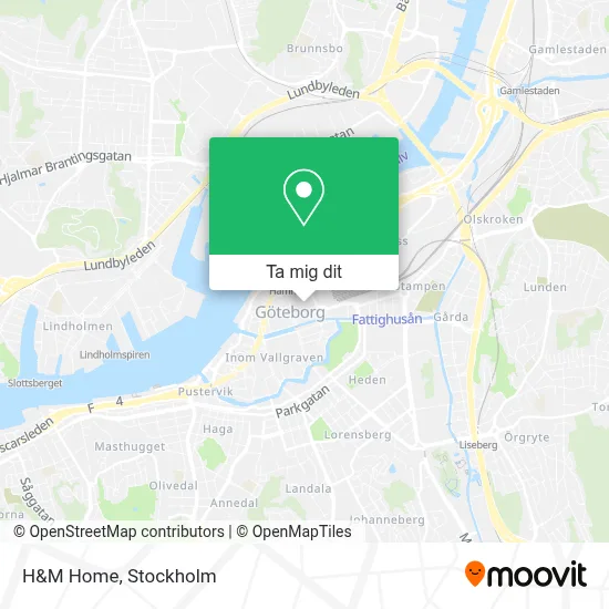 H&M Home karta