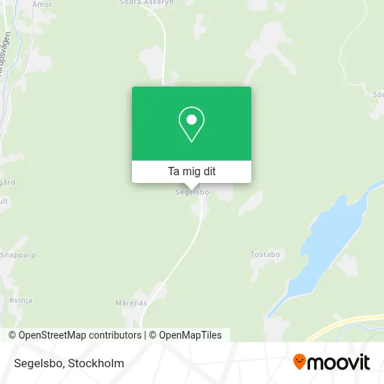 Segelsbo karta