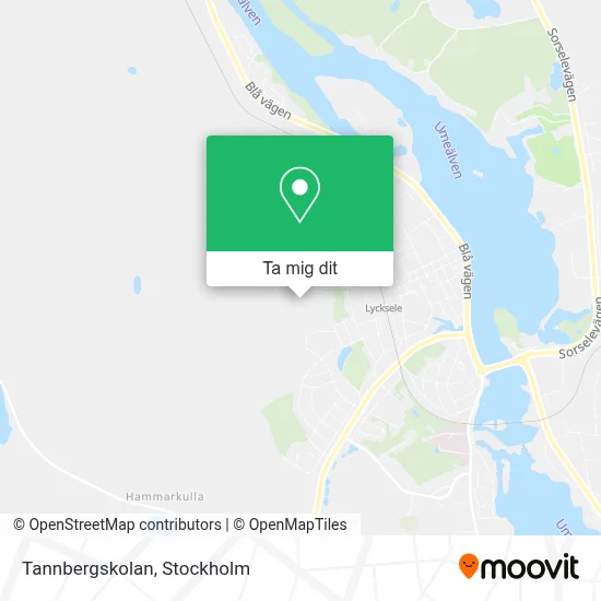 Tannbergskolan karta