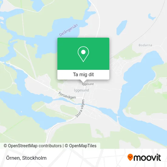 Örnen karta