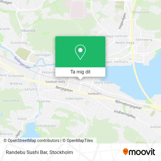 Randebu Sushi Bar karta