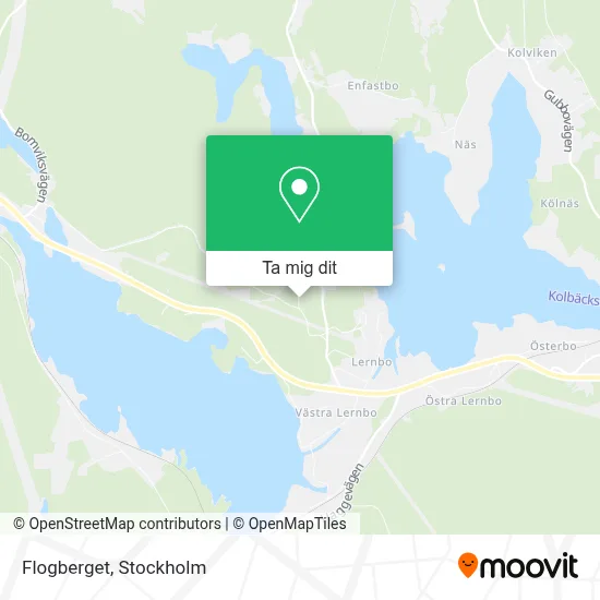 Flogberget karta