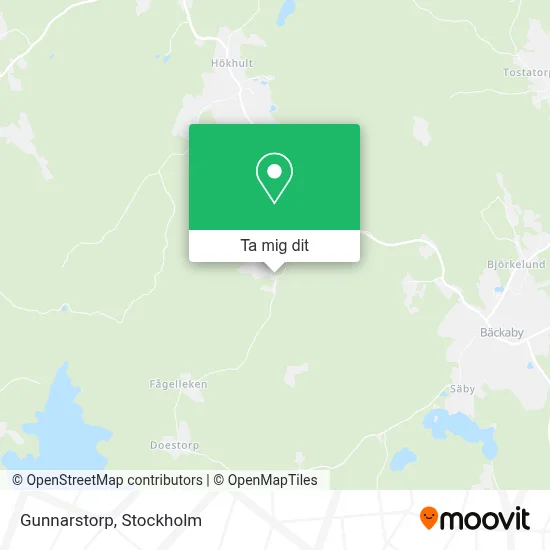 Gunnarstorp karta