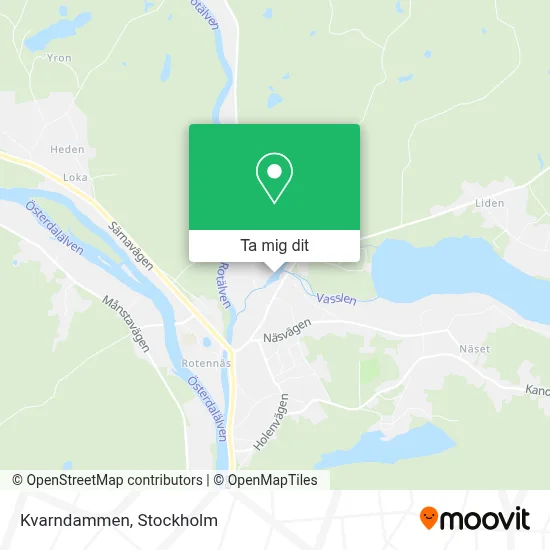 Kvarndammen karta