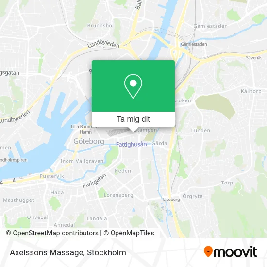 Axelssons Massage karta