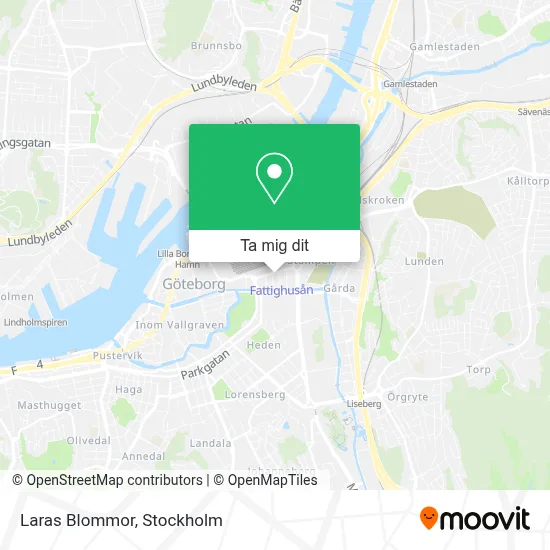 Laras Blommor karta