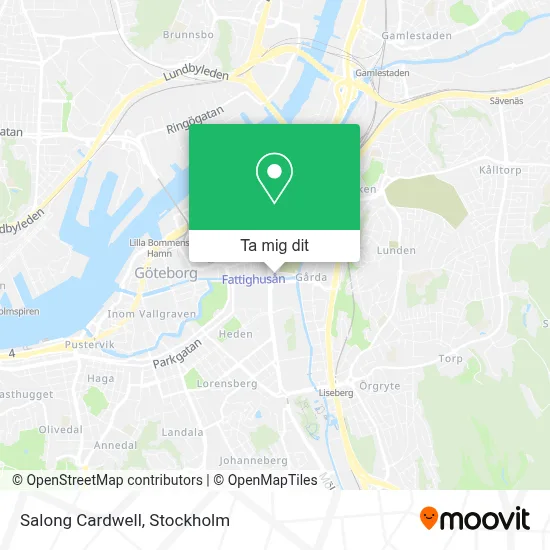 Salong Cardwell karta