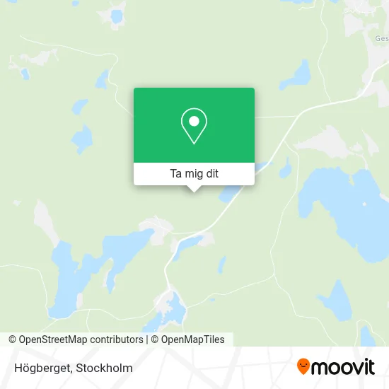 Högberget karta