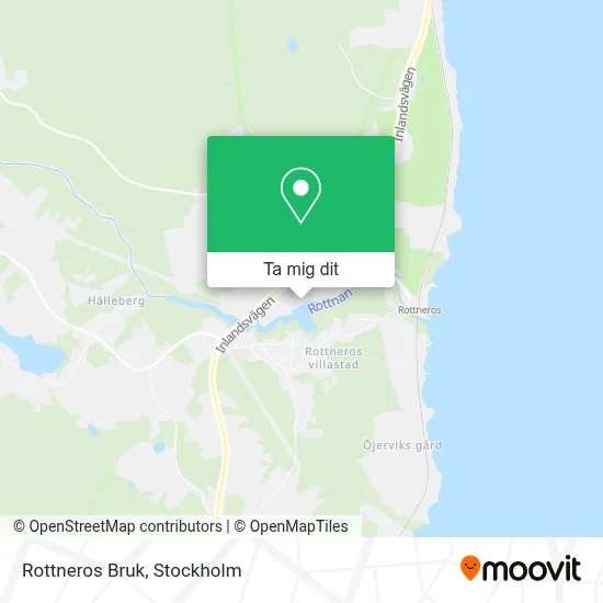 Rottneros Bruk karta