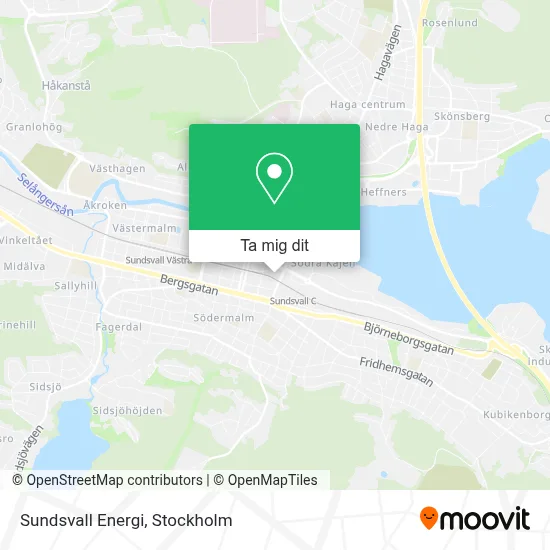 Sundsvall Energi karta